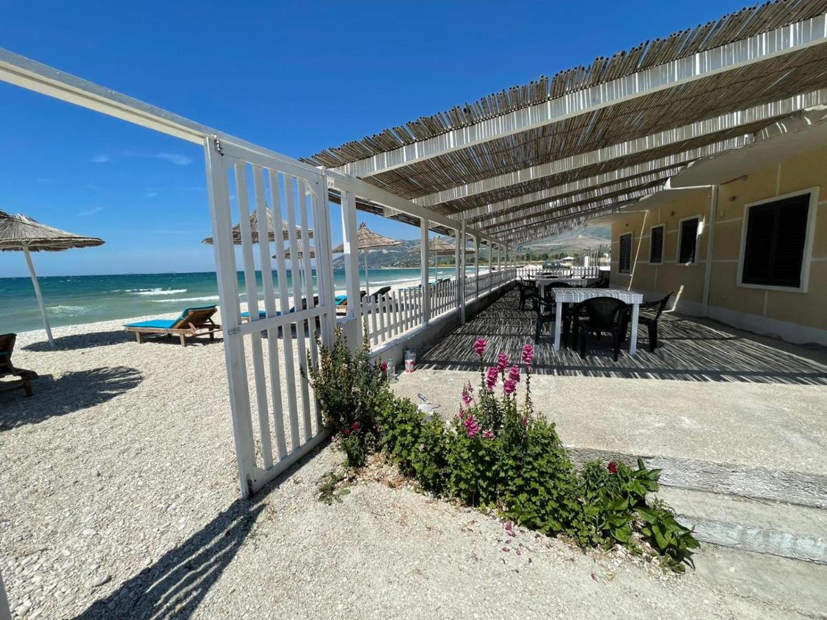 Ferienwohnung Karaburun Sunset Beach Orikum Exterior foto