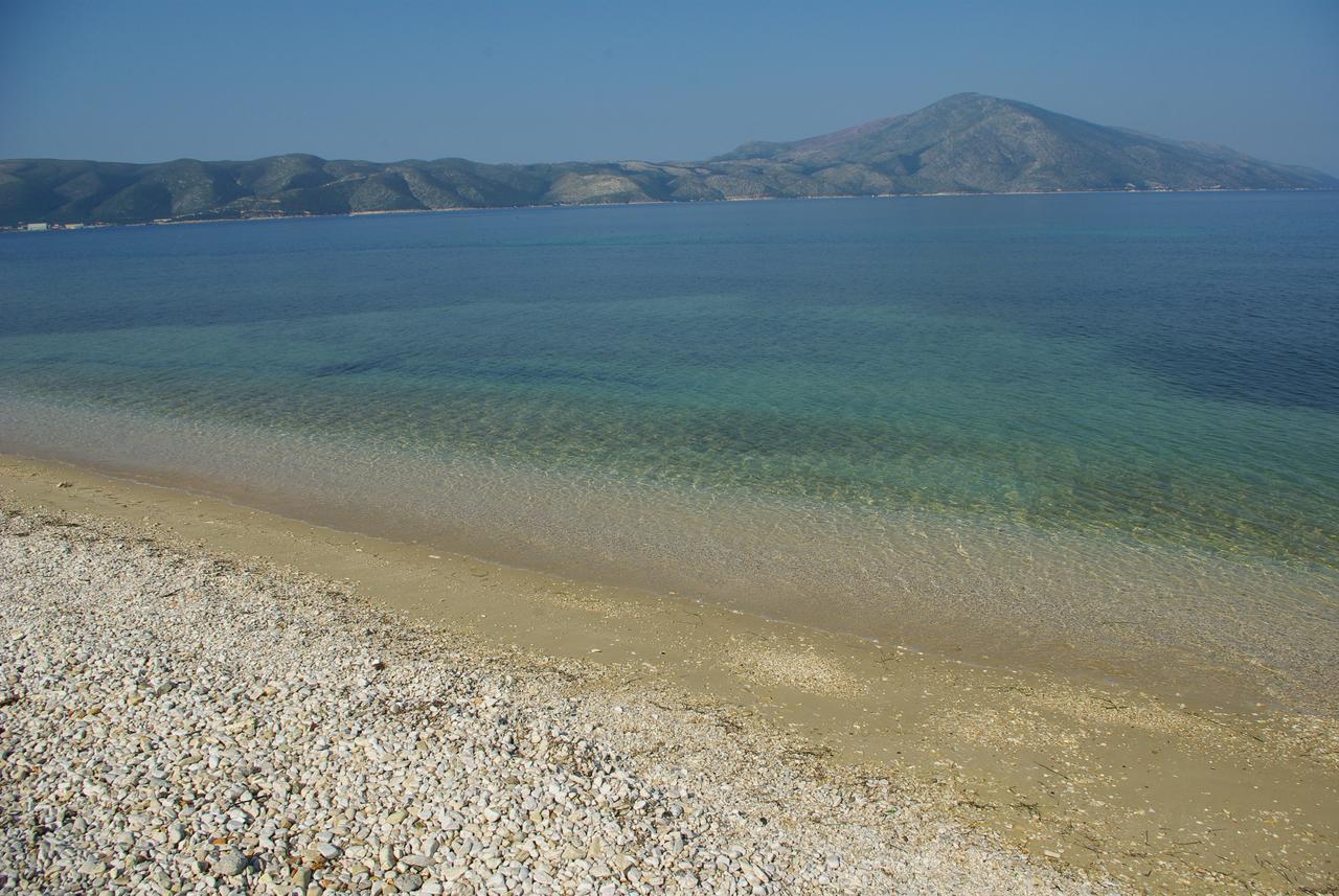 Ferienwohnung Karaburun Sunset Beach Orikum Exterior foto